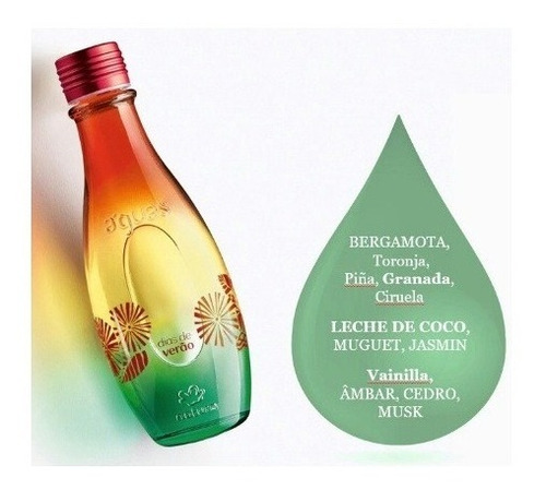 Loción Femenina Días De Verano Aguas De Natura 150ml