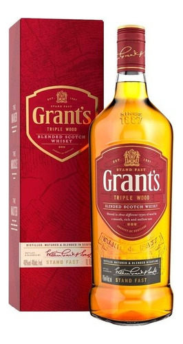 Whisky Grants 750 Ml Con Caja