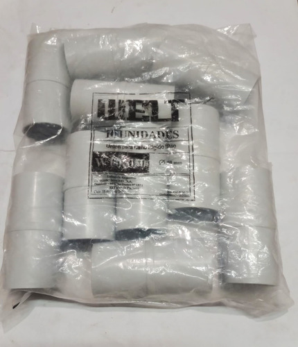 Union Pvc Para Caño Rigido De 50mm Welt X 10u.