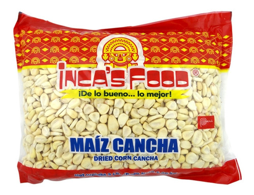 Maíz Cancha Para Tostar Peruano Inca's Food 425 Gramos