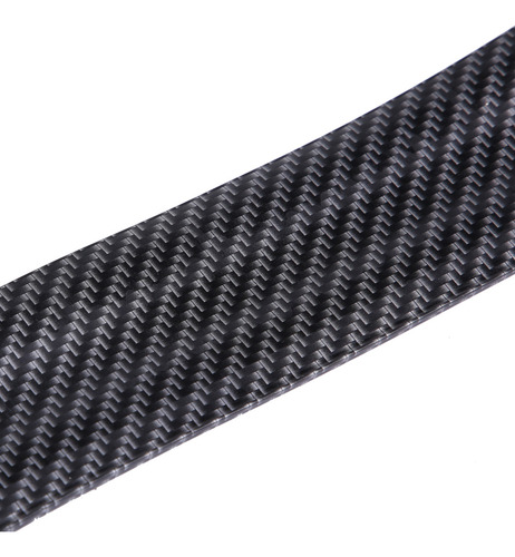 Pegatinas De Coche De Fibra De Carbono De Goma Estilo Umbral