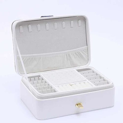 Imagen 5 de 10 de Alhajero Caja Organizadora Para Joyas Aros Anillos Accesorio