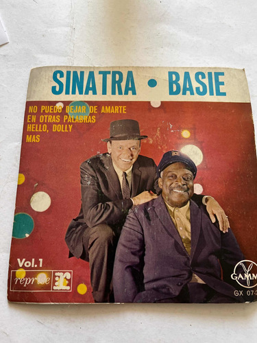 Sinatra No Puedo Dejar De Amarte Volumen Uno Lp