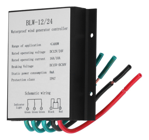 L Controlador De Turbina De Generador Eólico Blw12/24 400w