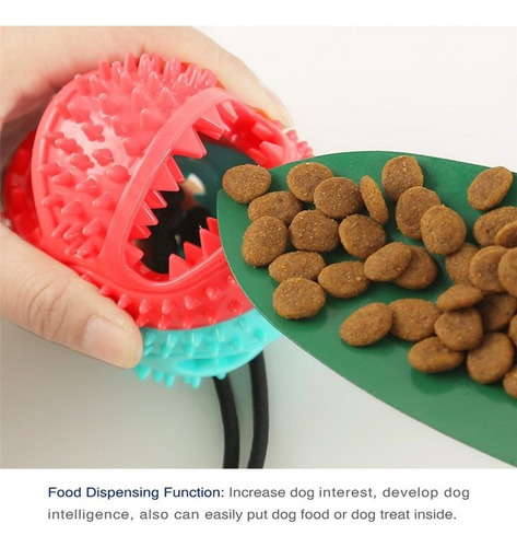Hu Juguete Interactivo Con Ventosa Tipo Kong For Perros