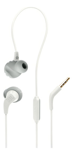 Auriculares deportivos con cable blancos Jbl Endurance Run 2