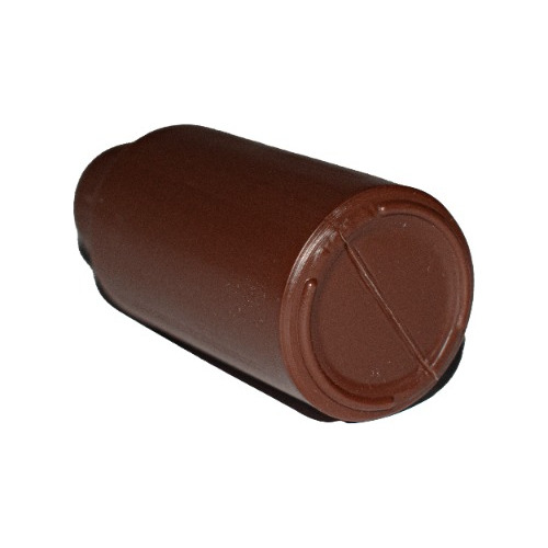 1000 Envase Botella 60 Ml Plastico Tapa Line Cafe Ambar Mate