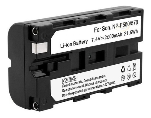 Batería Np-f330 Np-f550 Np-f570 Para Cámara Filmadora Sony