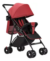 Comprar Carreola De Bastón A18 Plegable Para Bebé Carreola plegable Color Rojo Chasis Negro