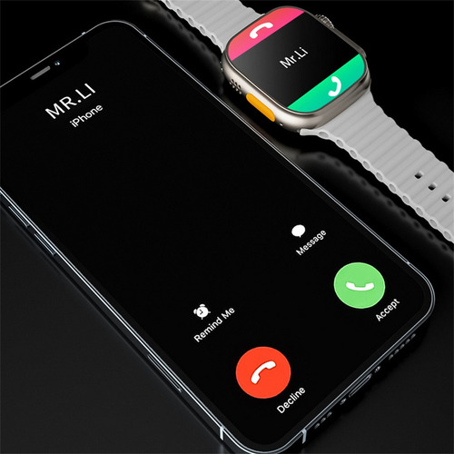 T800 Ultra Reloj Inteligente Bluetooth Con Pantalla Táctil