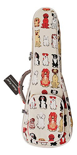 Lienzo Para Ukelele Funda Concierto 23/24 Pulgmr Dogplug - D