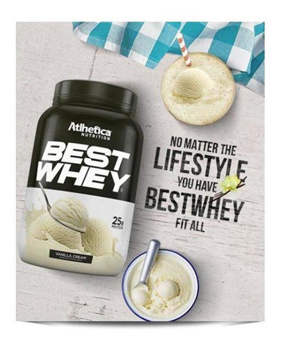 Best Whey (unidade-35g) Atlhetica Nutrition-vanilla Creme