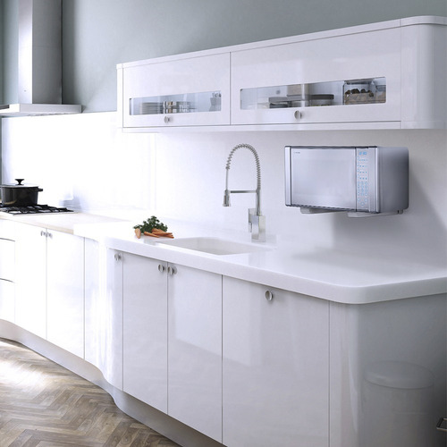 Suporte Para Microondas E Forno Elétrico ELG Mw03 Prata