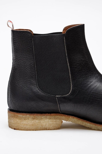 Bota Elias Cuero Bensimon Negro 43 Ar