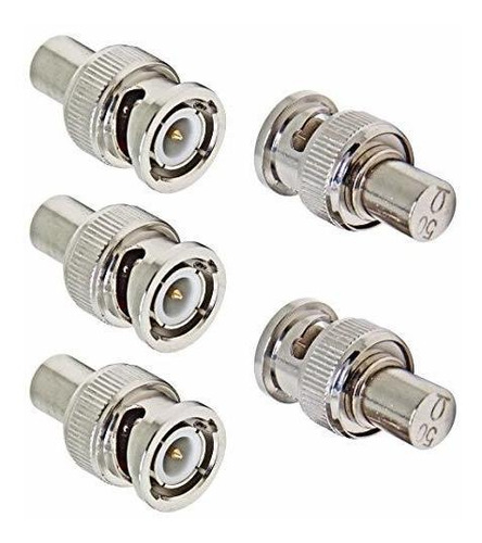 Terminador Bnc De 50 Ohmios, Paquete De 5 Cables Coaxiales B