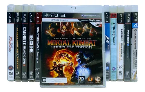 Mortal Kombat Komplete Edition - Jogo PlayStation 3 Mídia Física