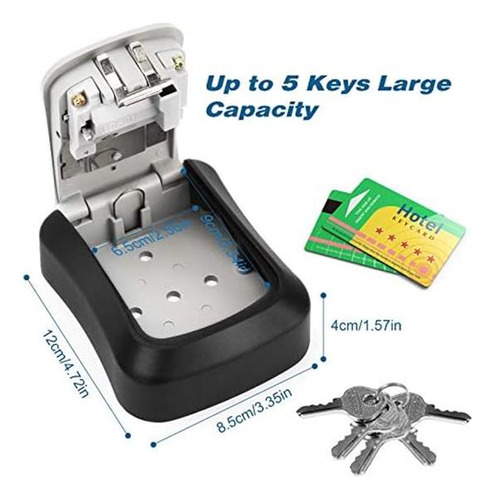 Caja De Seguridad Para Llaves, Caja De Seguridad Con Combina