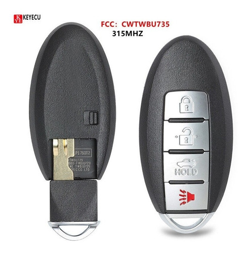 Llave Nissan Con Chip (2007-2015)