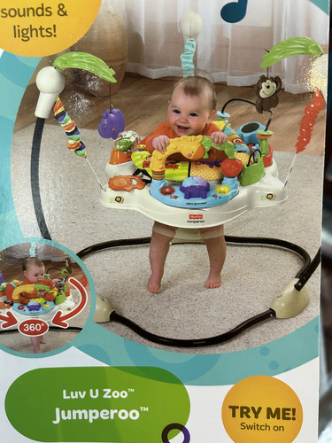 Jumperoo Silla Saltarina Gira 360 -luces -sonido - (Usado)