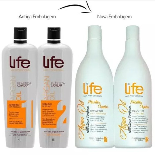 Lançamento Nova Escova Progressiva Life Hair Argan Oil