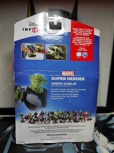 Figura Duende Verde Green Goblin Disney Infinity 2.0