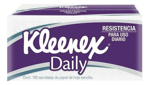 3 Pzas Servilletas Kleenex Daily 180 Pzas