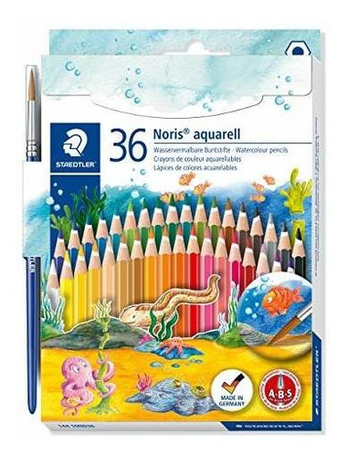 Caja Staedtler Watercolor Pencils De 36 Colores 14410nd36