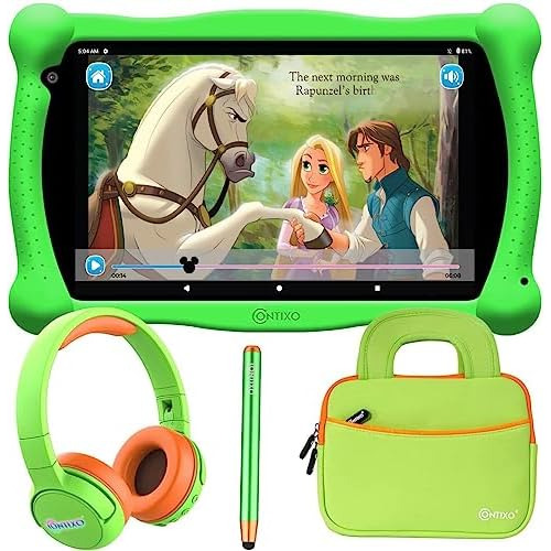 Tablet De Aprendizaje Niños De 7 Pulgadas  , Auricular...