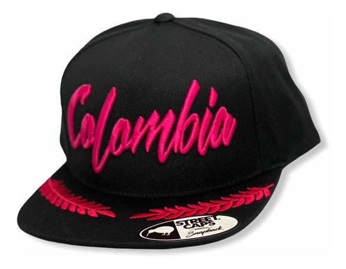 Gorra Yupoong Laureles Colombia Firma Pablo Escobar Negro Ro