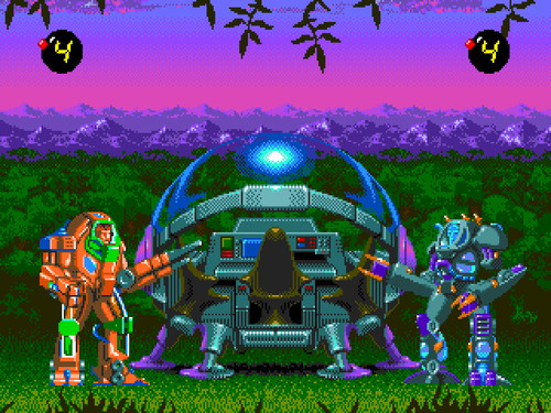 Jogo Exo Squad - Mega Drive (usado) (Usado)