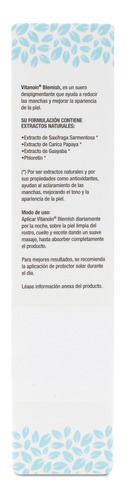 Vitanoin Blemish Suero Facial Despigmentante Antiedad 30 Ml