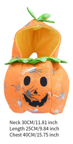 Disfraz De Calabaza Para Perro, Accesorio Original Para