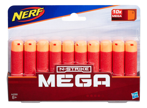 Pacote De Recarga Nerf N-strike Mega Series Dart 10 Mega Dar