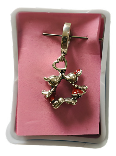 Charm Mickey Mouse & Minnie Mouse | Plata Ag S925 Ale