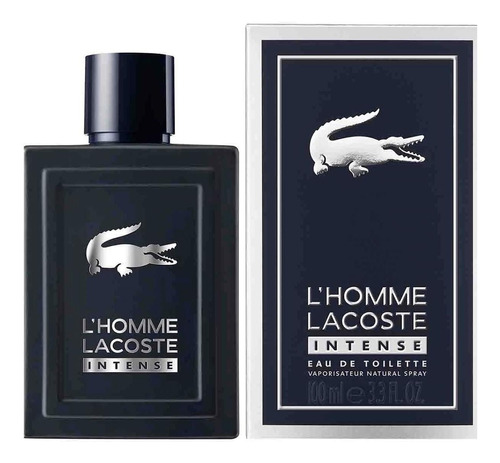 Perfume L'homme Lacoste Intense Eau De Toilette 100ml Oferta