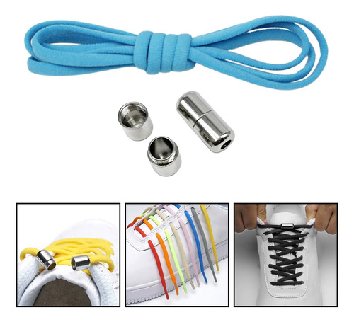 2 Cordones Elásticos Flexibles Para Zapatos - 1 2 Piezas