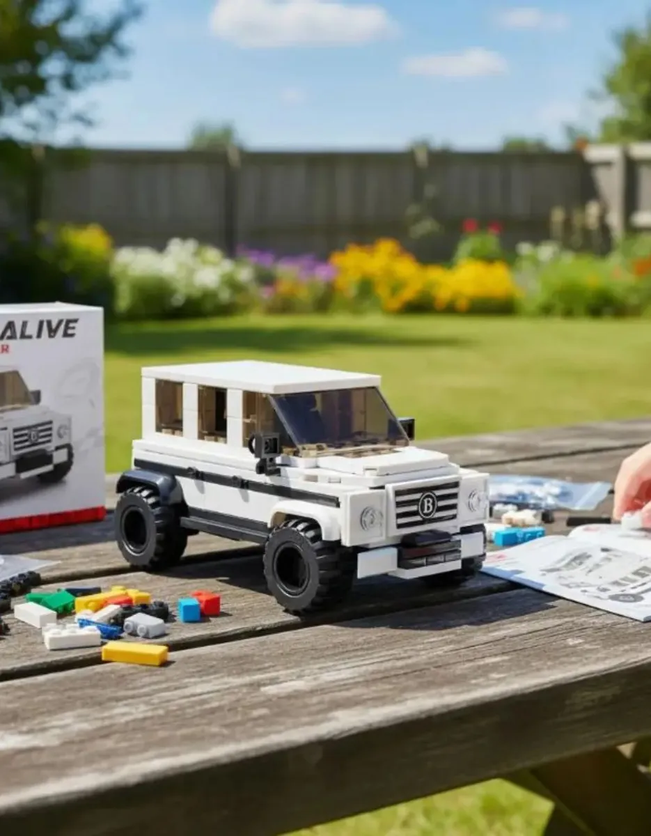 Carrinho De Montar Blocos Coleção Speed Compatível Lego Quantidade De Peças 267 Versão Do Personagem Mercedes Amg G63