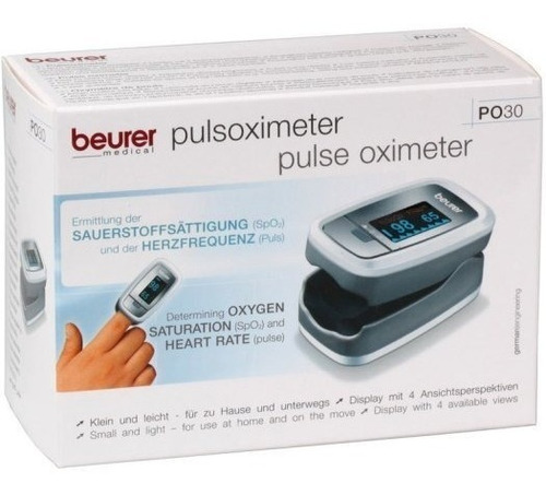 Oximetro De Pulso Saturometro Beurer Po30