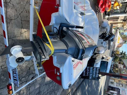 Imagen 7 de 9 de Bote Naval Center 450 + Motor Yamaha 40hp Arranque Manual