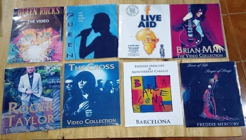 La Mejor Coleccion De Queen + Freddie Mercury En Dvd Y Cd