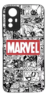 Funda Protector Para Xiaomi Note 12s 4g Marvel Comics
