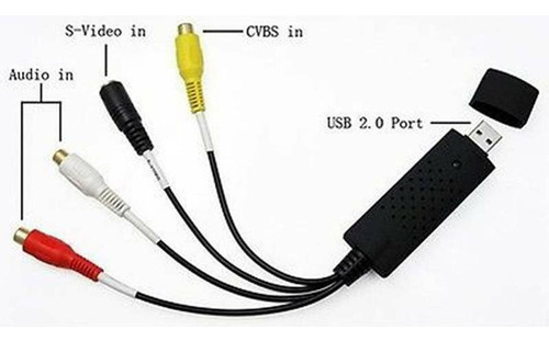 Usb 2.0 Vhs A Dvd Tarjeta De Captura De Video Convertidor De
