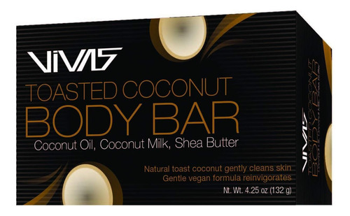 Barra Del Cuerpo De Coco Tostado De Vivas