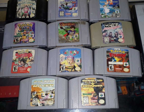 Nintendo 64 Juegos Originales Cartuchos N64 Vip Premiun 