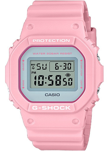 Relógio Casio G-shock Feminino Dw-5600sc-4dr Original