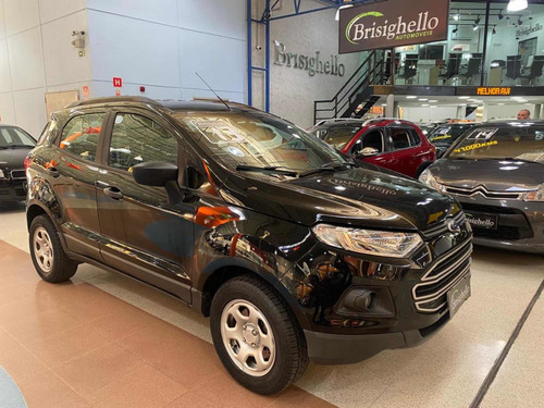Imagem 3 de 15 de Ford New Ecosport 1.6 Flex Manual 2013 Preta Só 87.000 Km