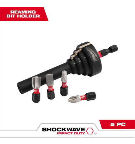 Extensión 1/4 Hexagonal Con Escariador Milwaukee 48322350