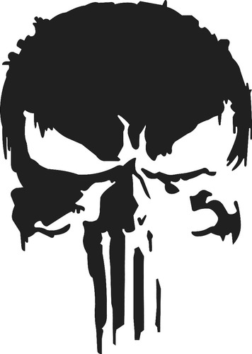 Logotipo De Jeep Vinilo Calcomanía Calavera Punisher 