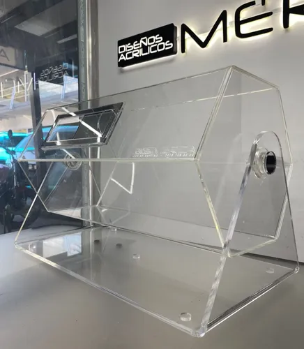 Biombo Transparente Giratorio