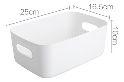 Caja De Almacenamiento De Plástico Para Oficina, Hogar, Coci